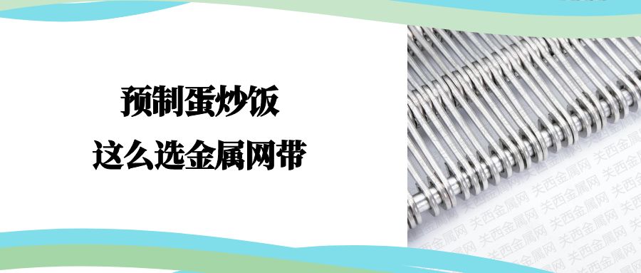 行業(yè)觀察 | 蛋炒飯金屬網(wǎng)帶這么選